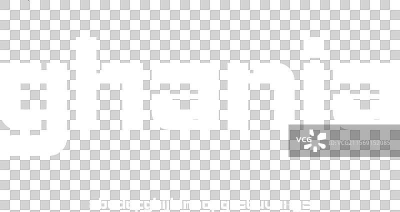 现代几何未来派字母字体类型图片素材
